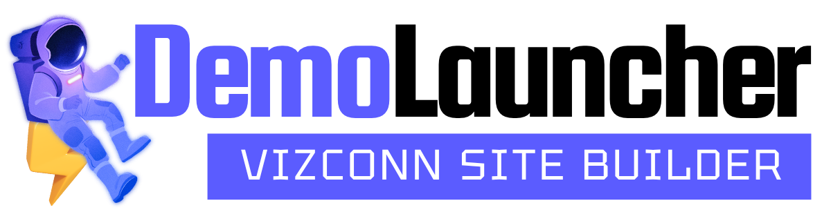 Demo Launcher — VizConn Site Builder